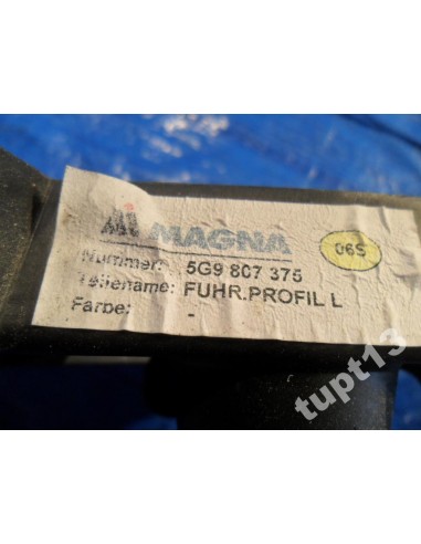 VW GOLF VII KOMBI SLIZG ZDERZAKA LEWY TYŁ