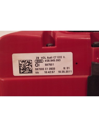 AUDI A7 C7 4G8 LAMPA LEWA TYLNA LED 4G8945093