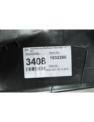 AUDI A6 C7 4G0 LIFT LISTWA PROGOWA LEWA 4G0867767A