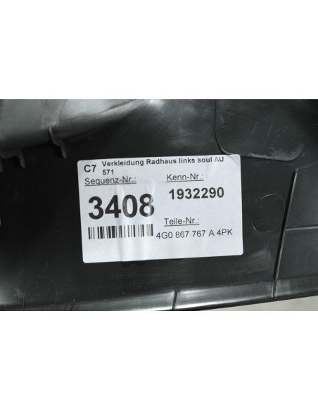 AUDI A6 C7 4G0 LIFT LISTWA PROGOWA LEWA 4G0867767A