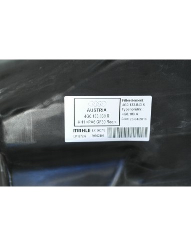 AUDI A6 4G0 C7 LIFT OBUDOWA FILTRA POWIETRZA...