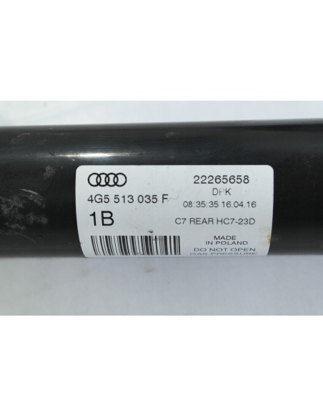 AUDI A6 SEDAN 4G0 C7 LIFT AMORTYZATORY TYLNE KOMPLET LEWY PRAWY 4G5513035F