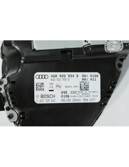 AUDI A6 4G0 C7 LIFT LICZNIK ZEGARY 2.0 TDI 4G8920934D