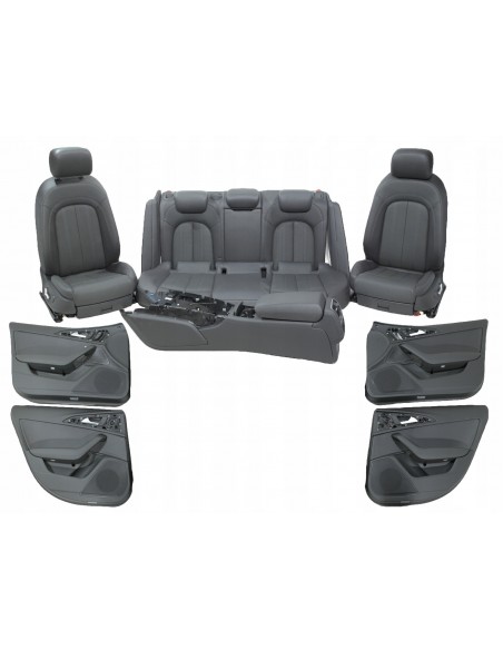 AUDI A6 4G0 C7 LIFT WNĘTRZE SKÓRY PAMIĘĆ FOTELE TAPICERKI DRZWI