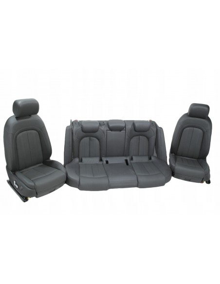 AUDI A6 4G0 C7 LIFT WNĘTRZE SKÓRY PAMIĘĆ FOTELE TAPICERKI DRZWI