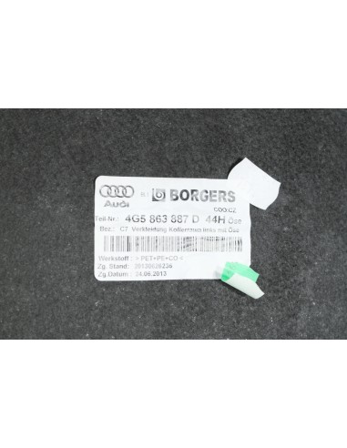 AUDI A6 SEDAN 4G0 C7 LIFT BOCZEK BAGAŻNIKA LEWY...