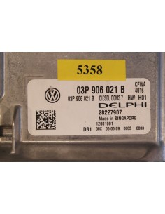 VW STEROWNIK KOMPUTER SILNIKA 03P906021B 2