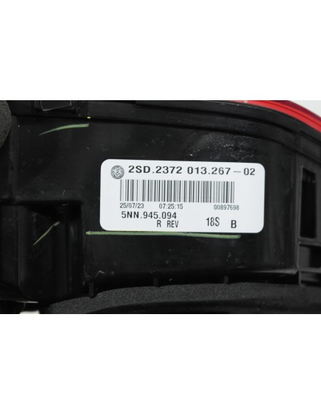 VW TIGUAN II ALLSPACE LIFT LAMPA PRAWA TYLNA Z KLAPY 5NN945094