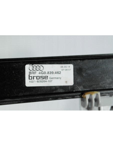 AUDI A6 C7 4G0 LIFT MECHANIZM PODNOŚNIK SZYBY PRAWY TYŁ 4G0839462