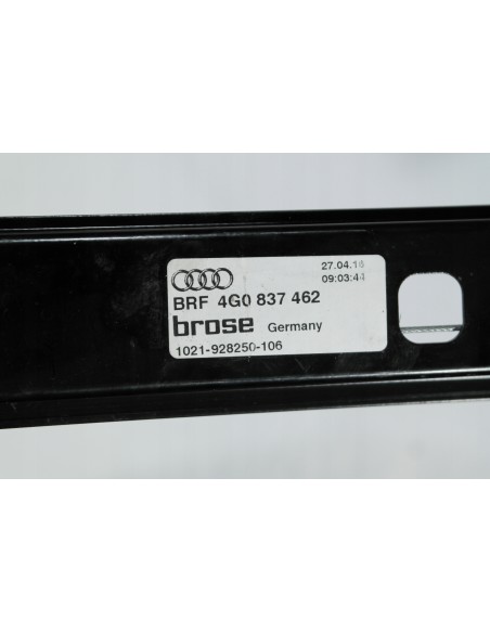 AUDI A6 C7 4G0 LIFT MECHANIZM PODNOŚNIK SZYBY PRAWY PRZÓD 4G0837462