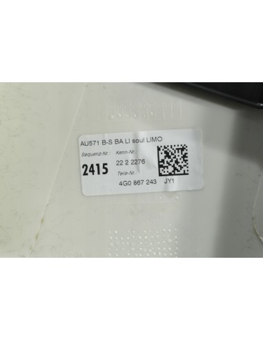 AUDI A6 4G0 C7 LIFT S-LINE TAPICERKA SŁUPKA...