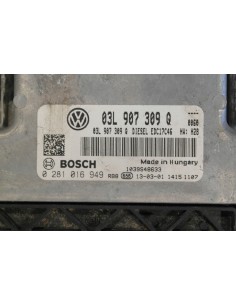 VW 2.0 TDI KOMPUTER STEROWNIK SILNIKA 03L907309Q 2