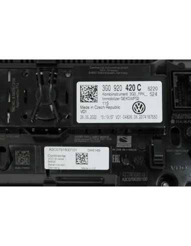 VW ARTEON FL LICZNIK VIRTUAL KOKPIT 3G0920420C