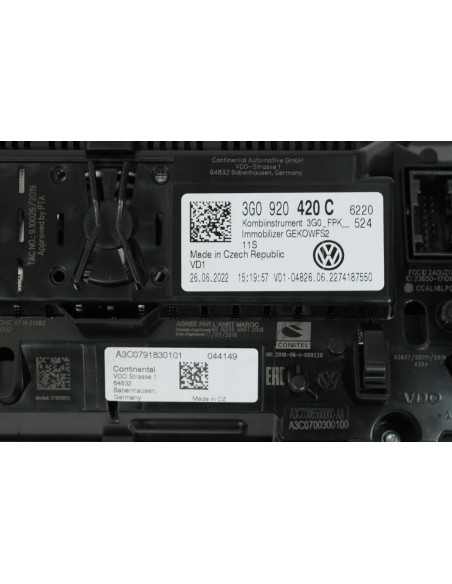 VW ARTEON FL LICZNIK VIRTUAL KOKPIT 3G0920420C