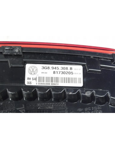 VW ARTEON LIFT LAMPA TYLNA PRAWA Z KLAPY...