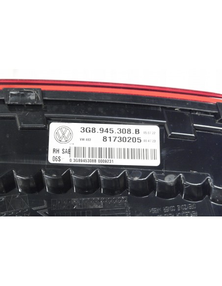 VW ARTEON LIFT LAMPA TYLNA PRAWA Z KLAPY 3G8945308B