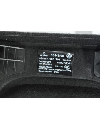 VW ARTEON LIFT FASTBACK PÓŁKA TYLNA BAGAŻNIKA...