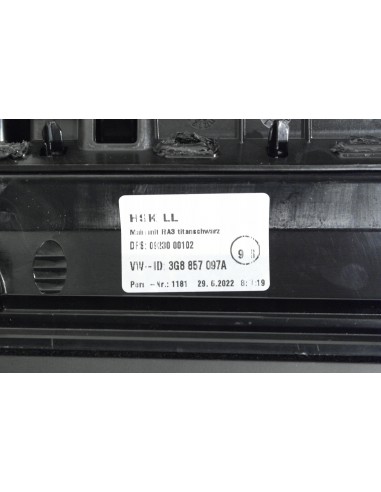 VW ARTEON LIFT SCHOWEK PASAŻERA 3G8857097A