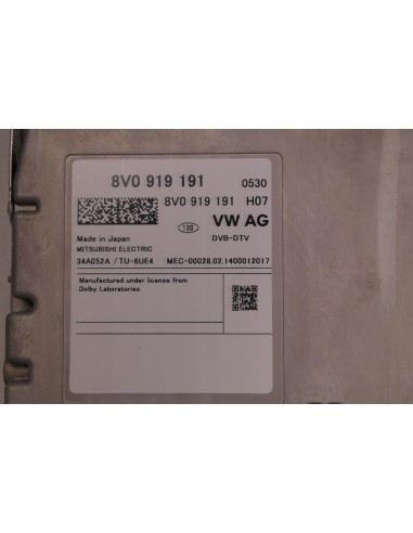 VW AUDI SEAT SKODA TUNER TV 8V0919191