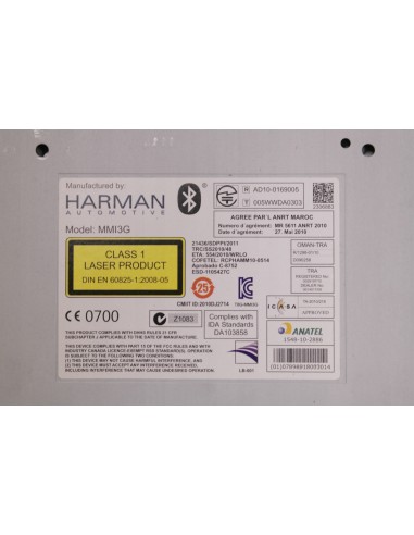 AUDI A8 D4 NAWIGACJA MMI MULTIMEDIA 4H0035670P