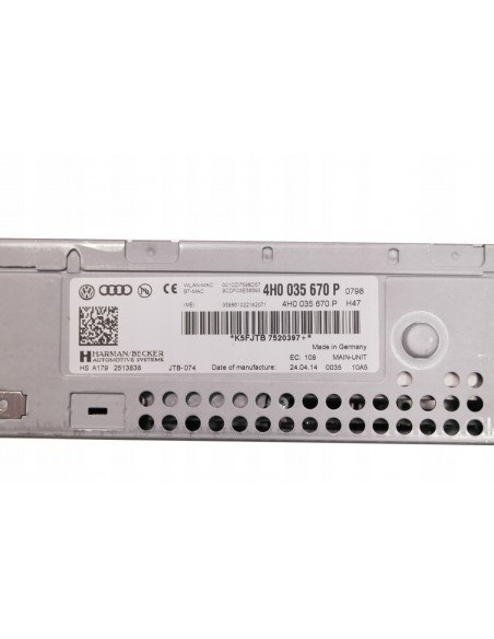 AUDI A8 D4 NAWIGACJA MMI MULTIMEDIA 4H0035670P