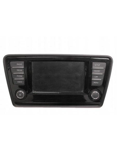 SKODA OCTAVIA III RADIO WYŚWIETLACZ 5E0919605H