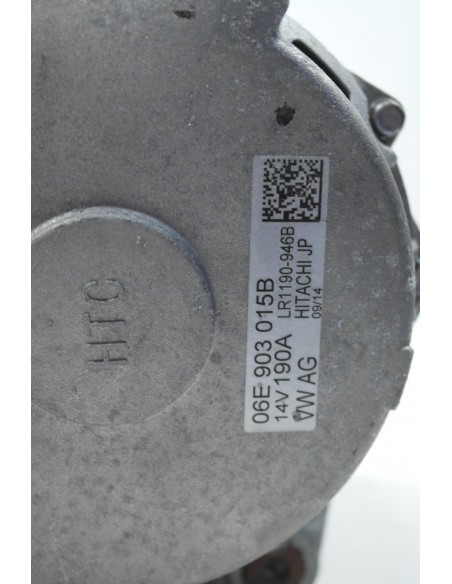 AUDI A8 LIFT 4H ALTERNATOR WODNY 06E903015B 190A