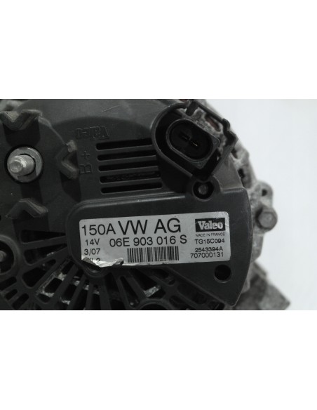 AUDI A4 8K0 3.2 FSI ALTERNATOR 06E903016S