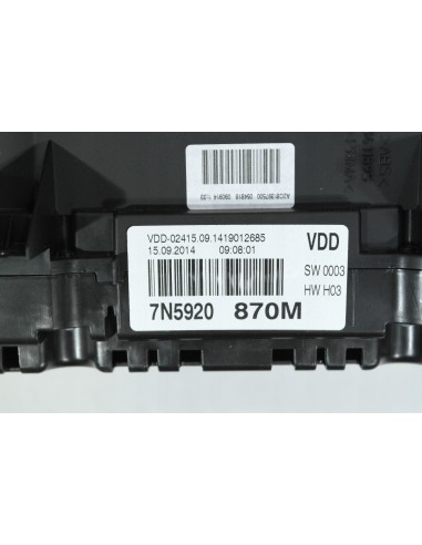 SEAT ALHAMBRA 7N0 2.0 TSI LICZNIK 7N5920870M