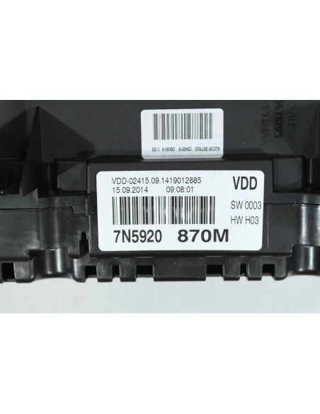 SEAT ALHAMBRA 7N0 2.0 TSI LICZNIK 7N5920870M
