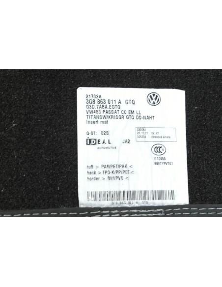 VW ARTEON DYWANIKI WELROWE KOMPLET 3G8863011