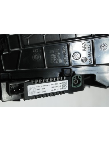 SKODA SCALA RAMKA TUNELU USB C 656863212A...