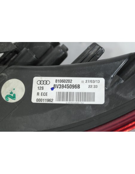 AUDI A3 8V 3D 8V3 LAMPA PRAWA TYLNA 8V3945096B