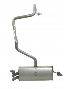 VW GOLF VII 7 LIFT HATCHBACK WYDECH TŁUMIK KOŃCOWY...