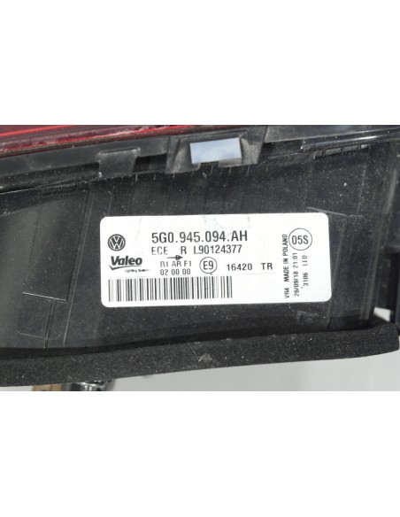 VW GOLF VII 7 LIFT LAMPA PRAWA TYLNA LED 5G0945094AH