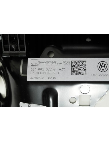 VW GOLF VII 7 HATCHBACK LIFT WNĘTRZE FOTELE KANAPA