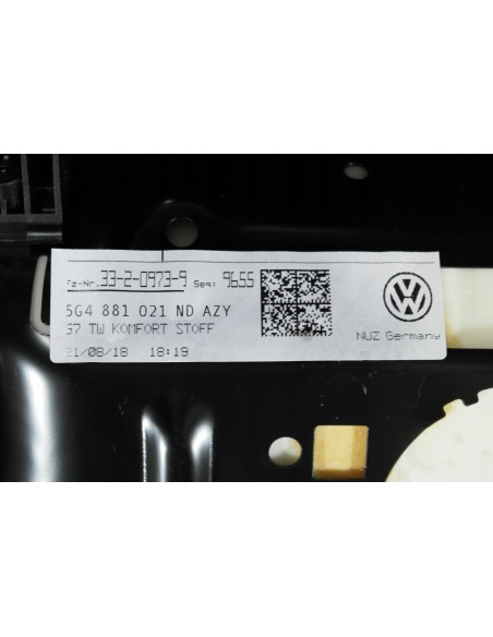 VW GOLF VII 7 HATCHBACK LIFT WNĘTRZE FOTELE KANAPA