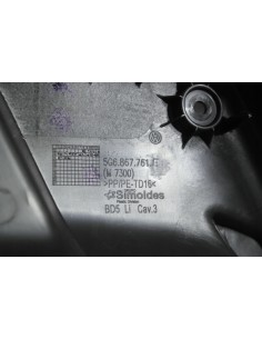 VW GOLF VII 7 LIFT TAPICERKA BOCZEK BAGAŻNIKA 5G6867761E 2