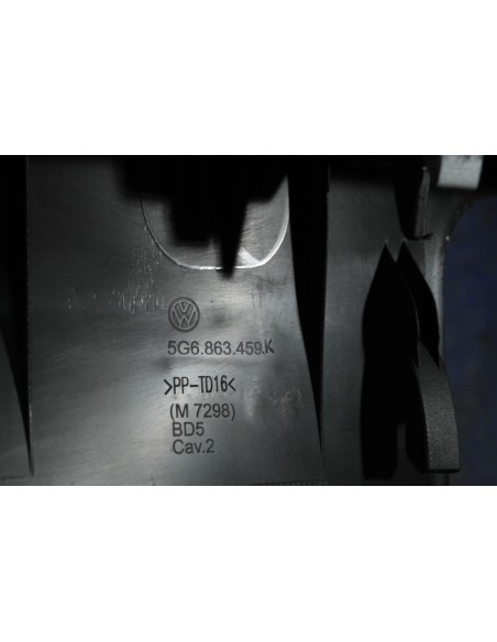 VW GOLF VII 7 LIFT TAPICERKA OSŁONA NA PAS TYLNY 5G6863459K