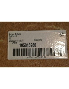 VW UP SKODA CITYGO PODSUFITKA 1S4867501BK 2