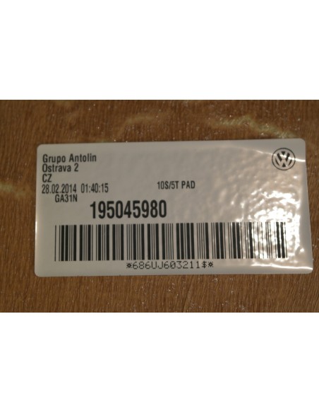 VW UP SKODA CITYGO PODSUFITKA 1S4867501BK