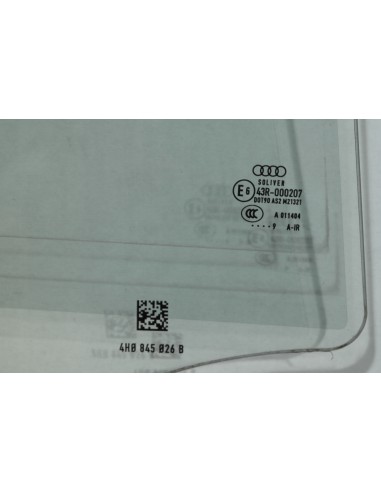 AUDI A8 D4 4H SZYBA DRZWI PRAWY TYŁ PODWÓJNA...