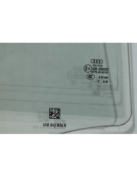 AUDI A8 D4 4H SZYBA DRZWI PRAWY TYŁ PODWÓJNA 4H0845026B