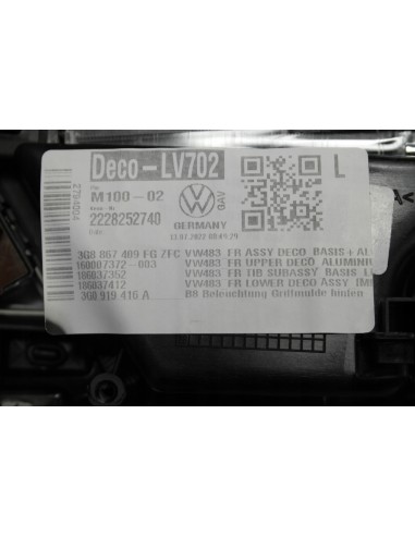 VW ARTEON LIFT LISTWA DEKOR DRZWI LEWY PRZÓD...