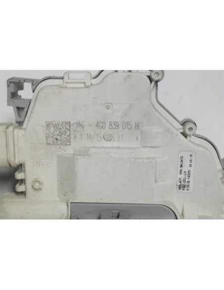 AUDI A6 C7 4G0 ZAMEK DRZWI LEWY TYŁ 4G0839015H