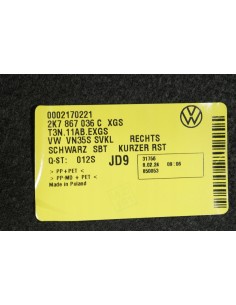 FORD TOURNEO CONNECT MK3 VW CADDY V BOCZEK BAGAŻNIKA... 2