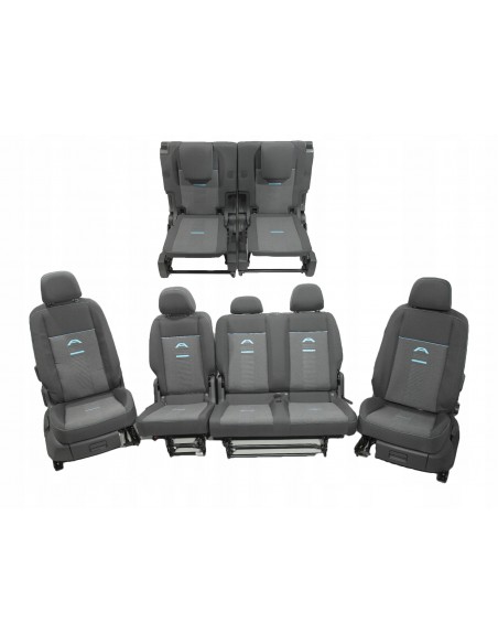 FORD TOURNEO CONNECT MK3 VW CADDY V WNĘTRZE FOTELE KANAPA 7 OSÓB ACTIVE