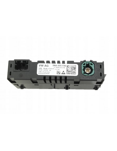 VW AUDI SEAT SKODA WEJŚCIE PORT GNIAZDO USB C 5NA035736