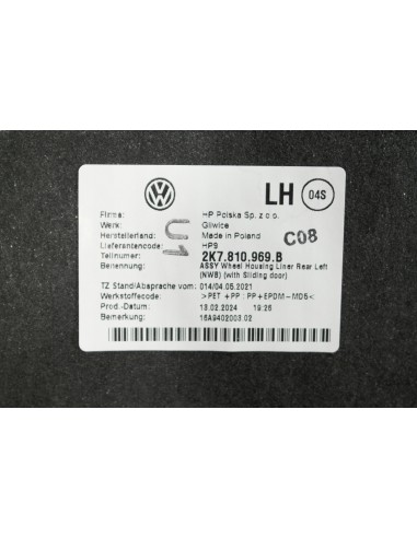 FORD TOURNEO CONNECT MK3 VW CADDY V NADKOLE...