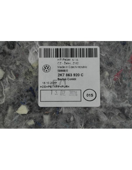 FORD TOURNEO CONNECT MK3 VW CADDY V WYGŁUSZENIE FILC POD DYWAN 2K7863920C